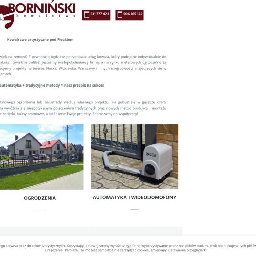 Warszawa - ogrodzenia metalowe