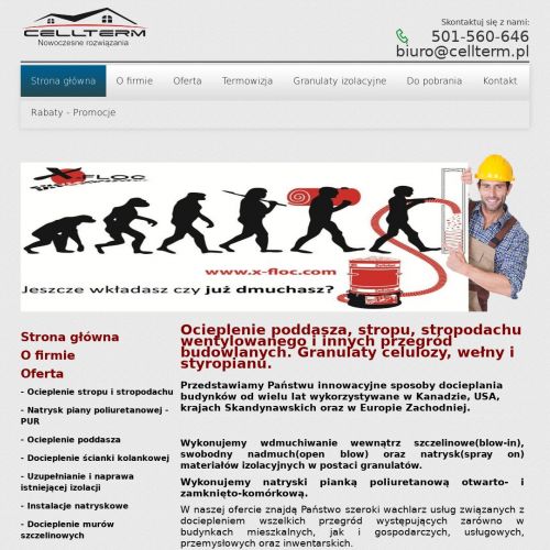 Ocieplenie ścianki kolankowej w Warszawie