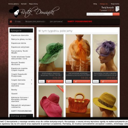 Warszawa - jedwabna apaszka