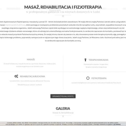 Terapia manualna kręgosłupa łódź