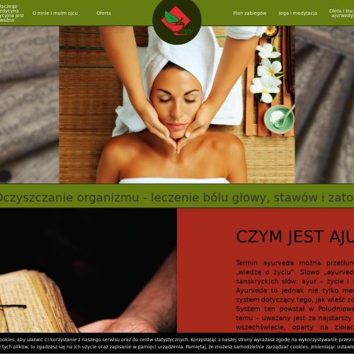 Ayurveda masaż