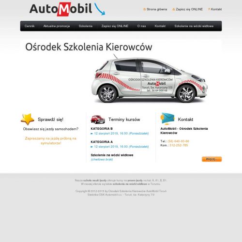 Toruń - prawo jazdy kat b