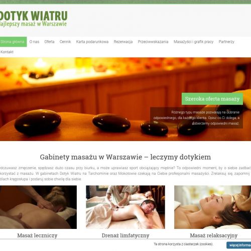 Studio masażu - Warszawa