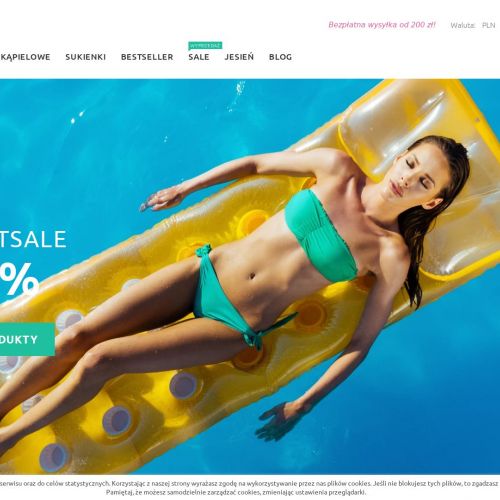 Stroje kąpielowe dwuczęściowe Poznań