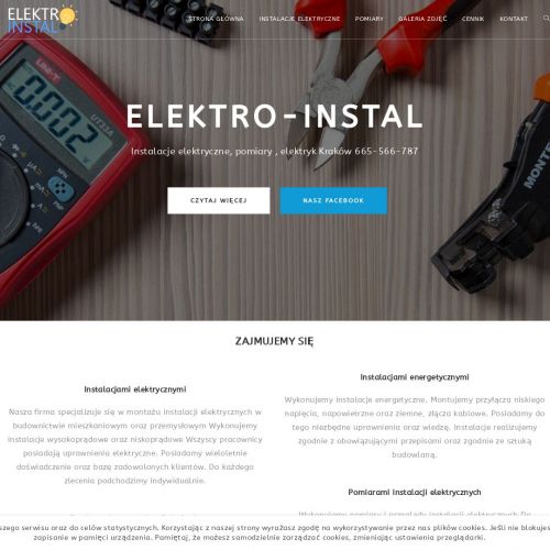 Pomiar oświetlenia podstawowego - Kraków