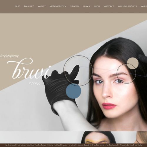 Salon kosmetyczny brwi Legionowo