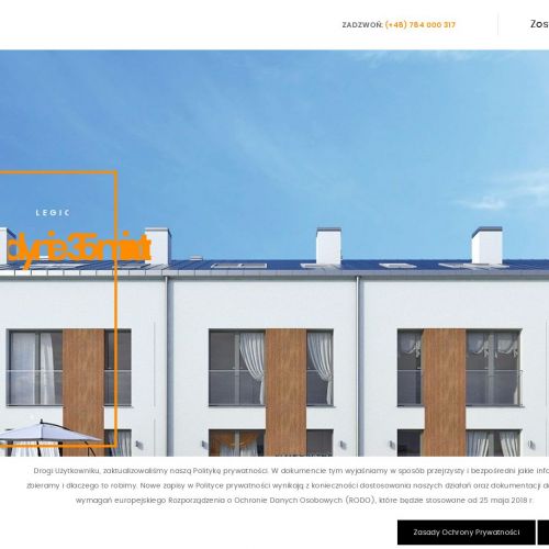 Dom w pobliżu zieleni w Legionowie