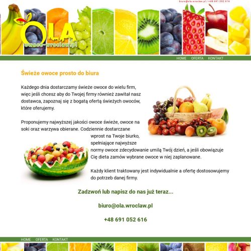 Internetowy warzywniak - Wrocław