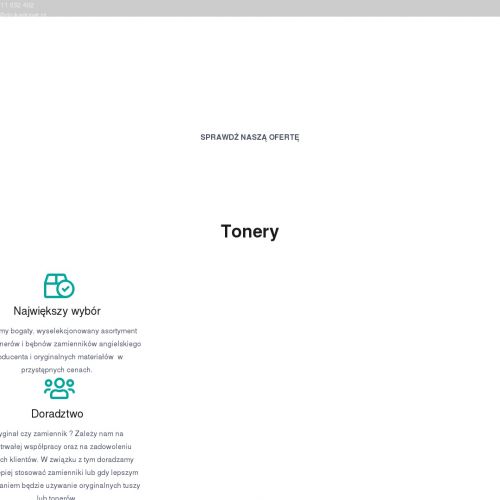 Żywiec - tusz do drukarki