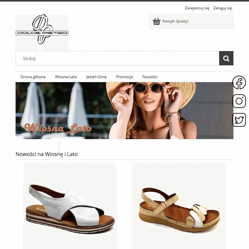 Obuwie damskie skórzane