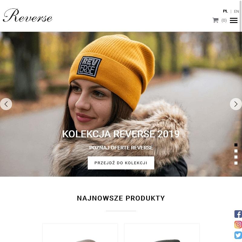 Czapka brudny róż - łódź