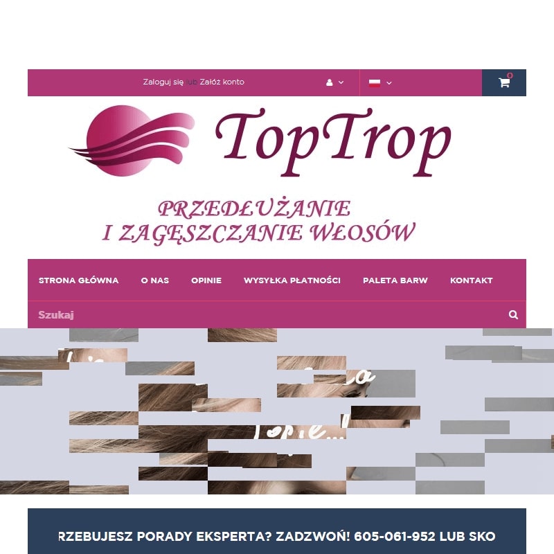 Doczepiane włosy ciemny brąz - Poznań