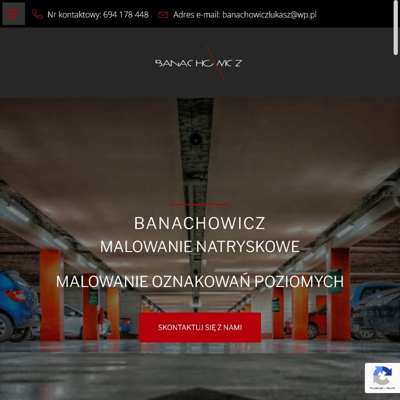 Poznań - malowanie linii