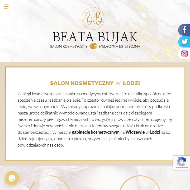 Redukcja zmarszczek łódź w Łodzi