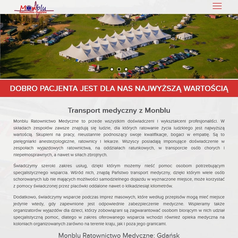 Międzynarodowy transport medyczny