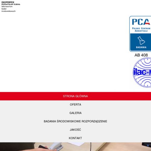 Pomiar zapylenia na stanowisku pracy