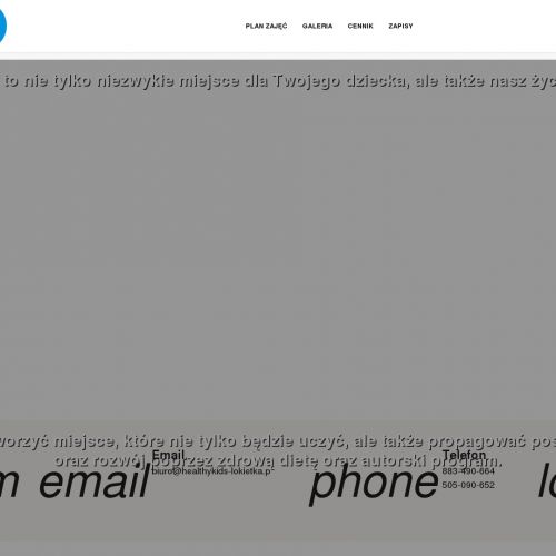 Przedszkole niepubliczne w Krakowie