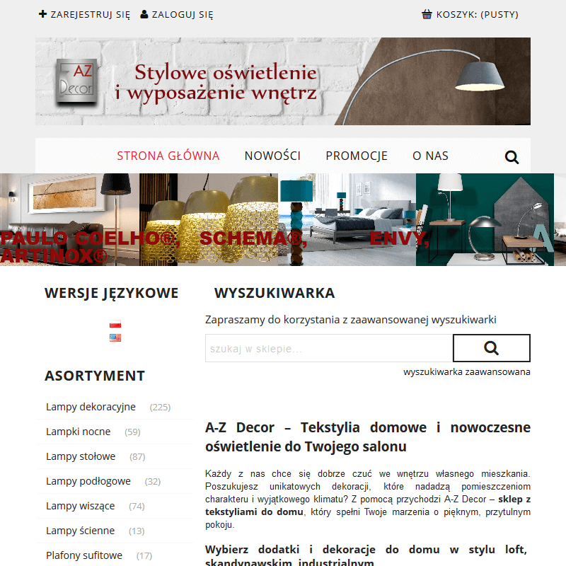 Nowoczesne oświetlenie salonu