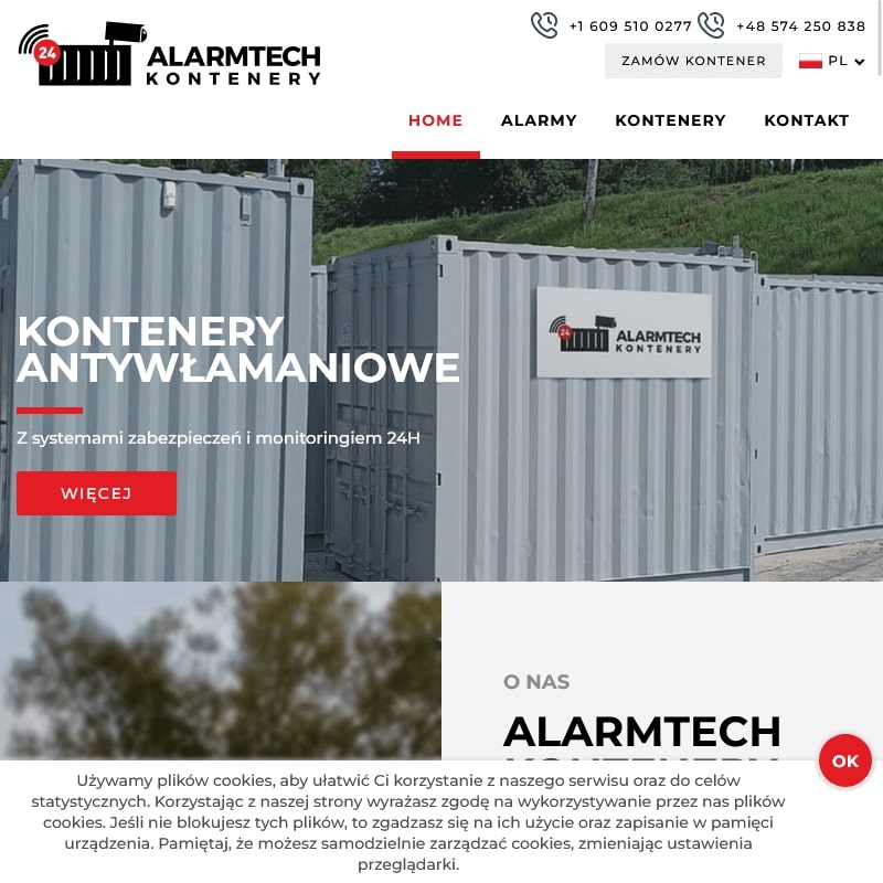 Kontener z otwieranym dnem w Lublinie