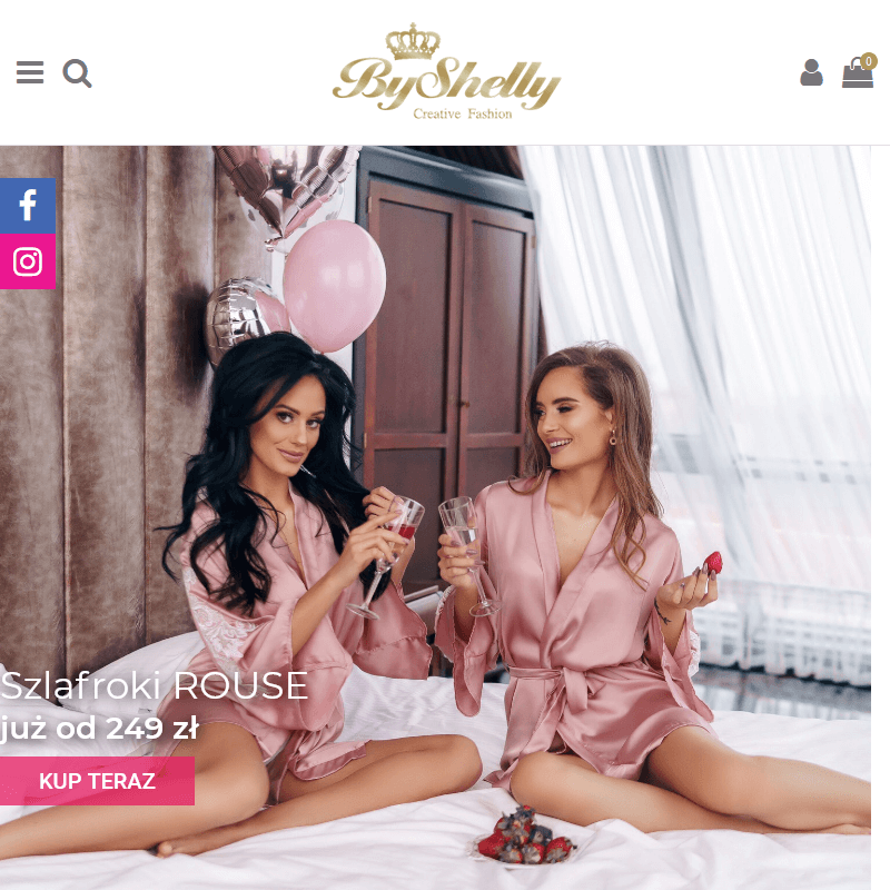 Piżama damska satynowa