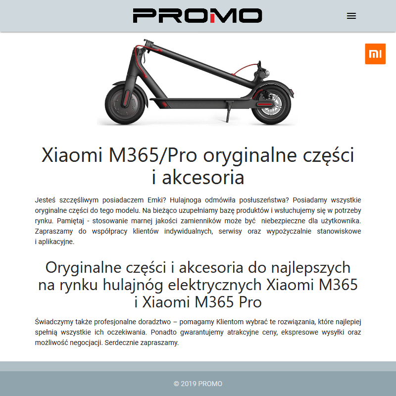 Hulajnoga elektryczna xiaomi m365 pro