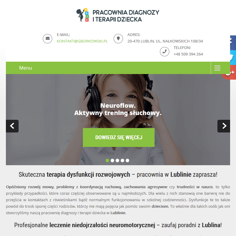 Neuroflow trening słuchowy - Lublin