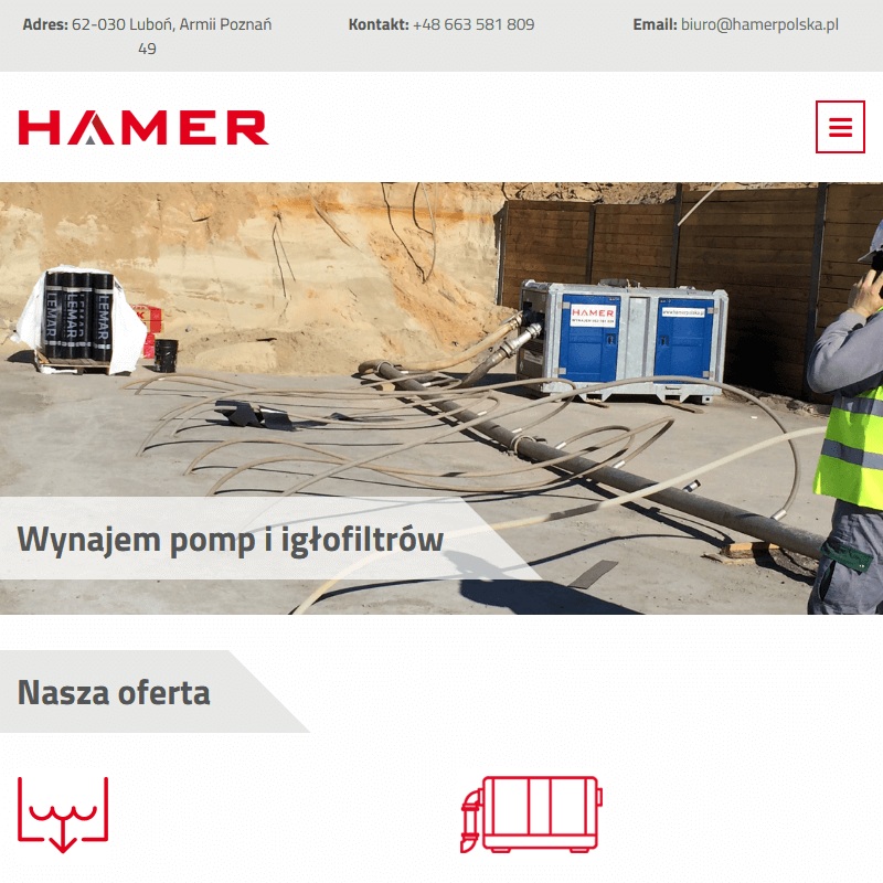 Odwodnienia wykopów Warszawa