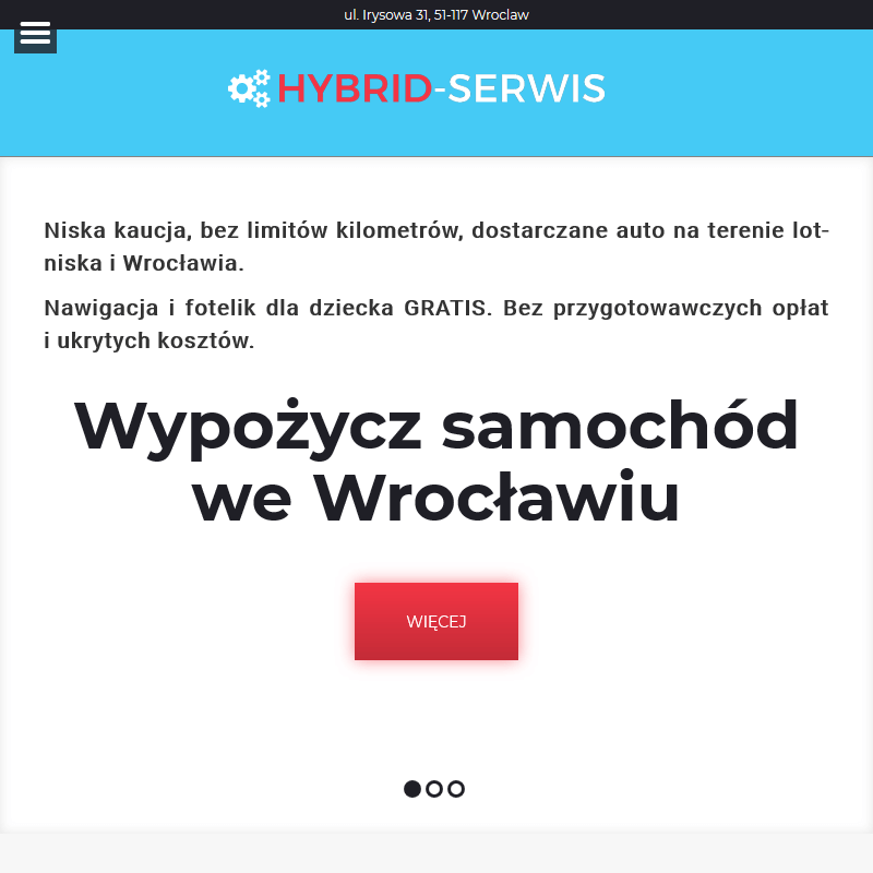 Wypożyczalnia 7 osobowego auta wroclaw