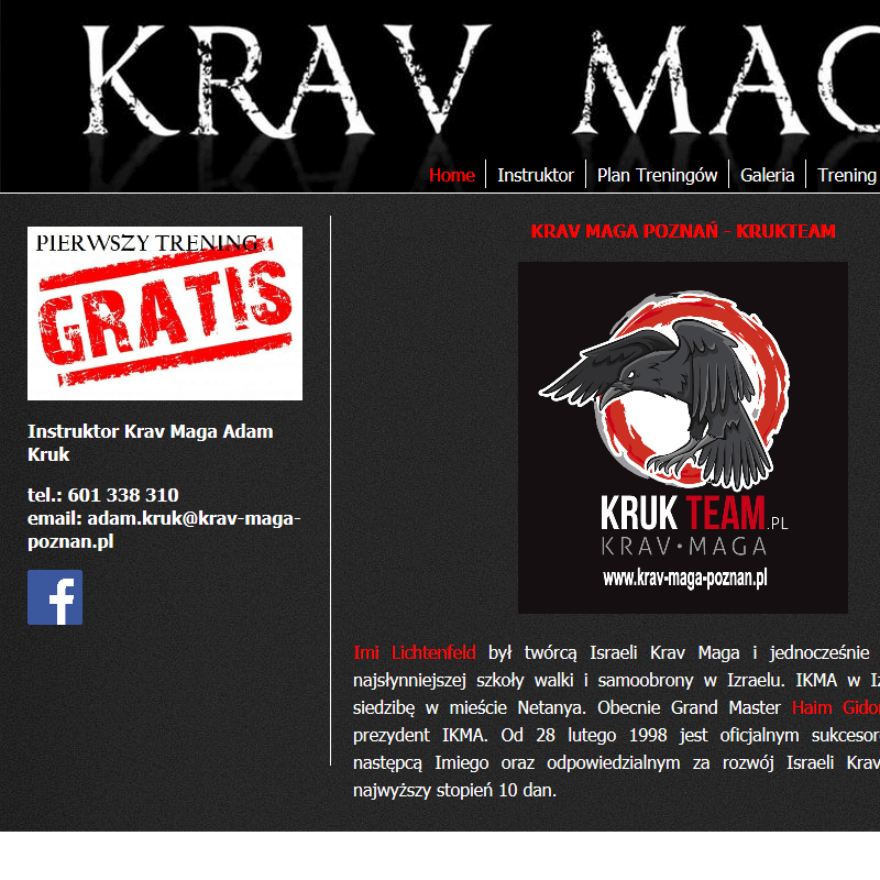 Instruktor krav maga w Poznaniu