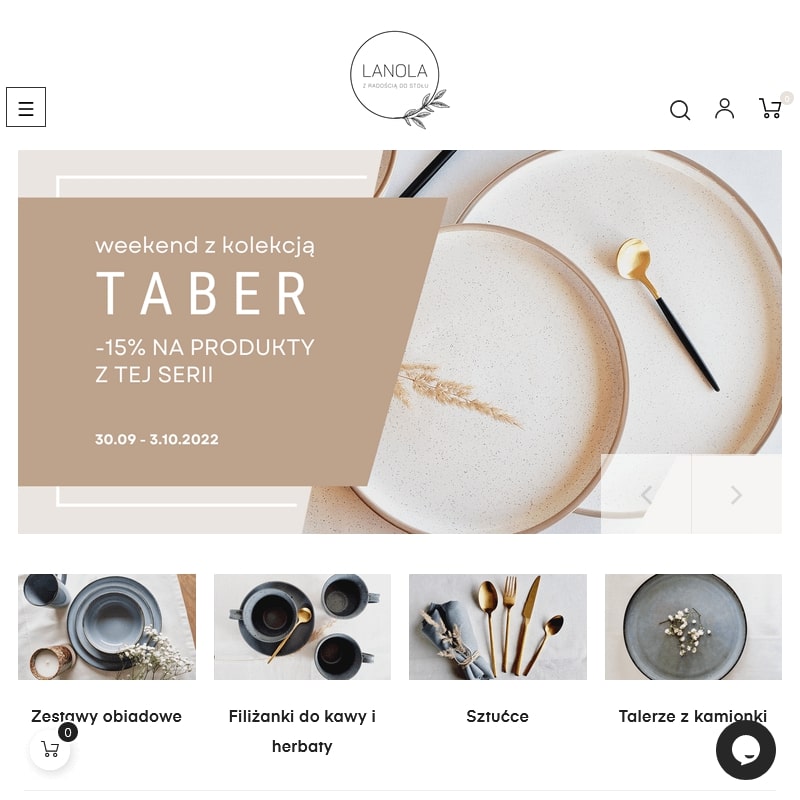 Talerz deserowy kamionka