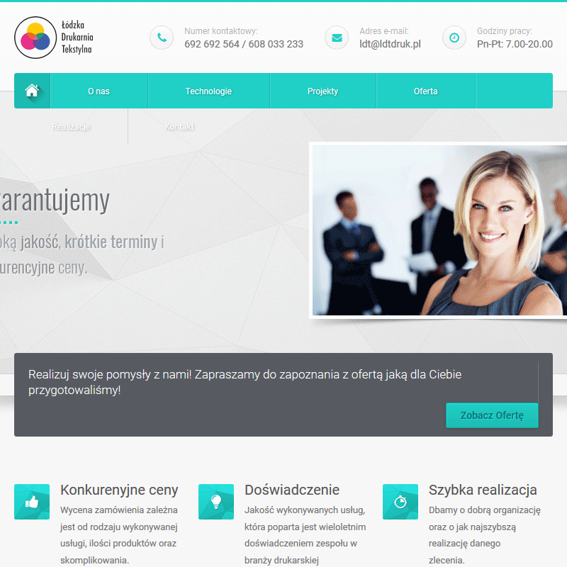 Łódź - nowoczesny druk na dzianinach