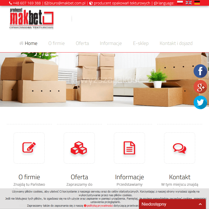 Przekładki tekturowe