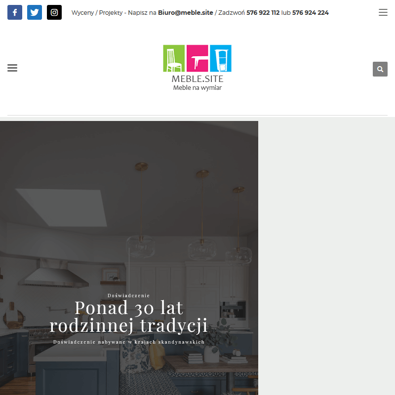 Projekty mebli kuchennych w Krakowie