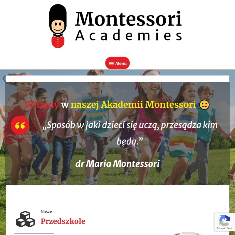 Zajęcia montessori łomianki