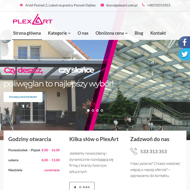 Frezowanie plexi - Gniezno