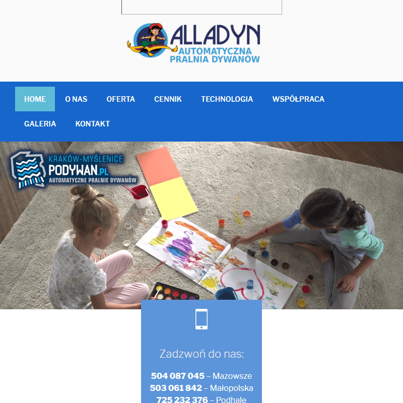 Alwernia - pranie dywanów warszawa mokotów