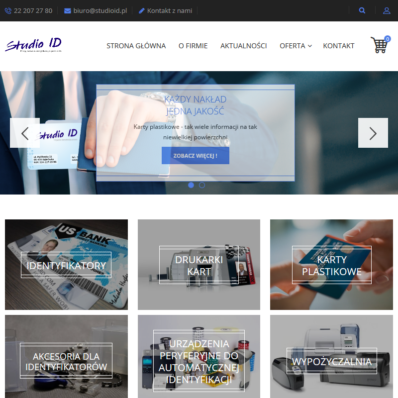 Etui na identyfikator - Warszawa