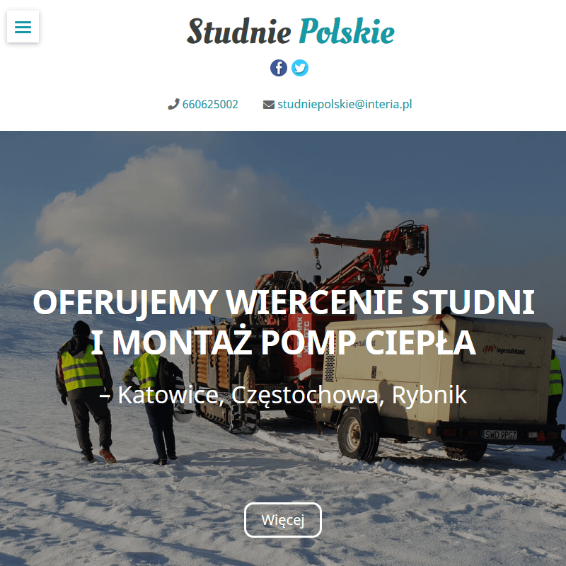 Odwierty pod pompy ciepła - Siewierz