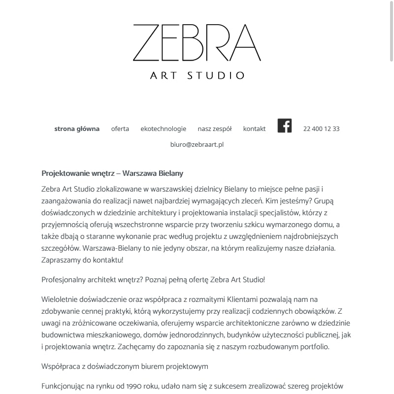 Biuro projektowe - Ząbki